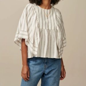 (New with tag) Bellerose - Indiana Stripe Blouse Size 0